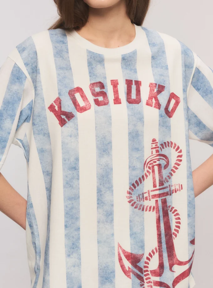 Remera Navy Stripes
