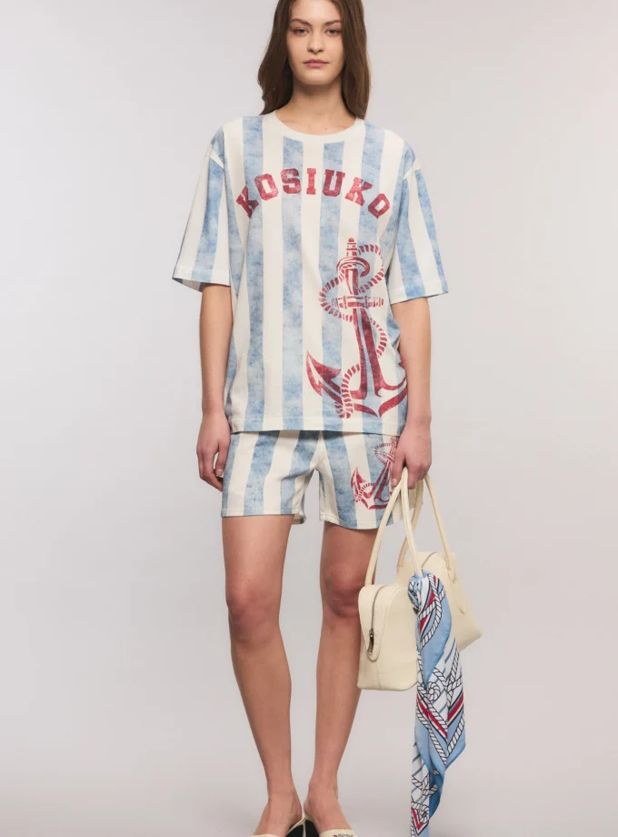 Remera Navy Stripes