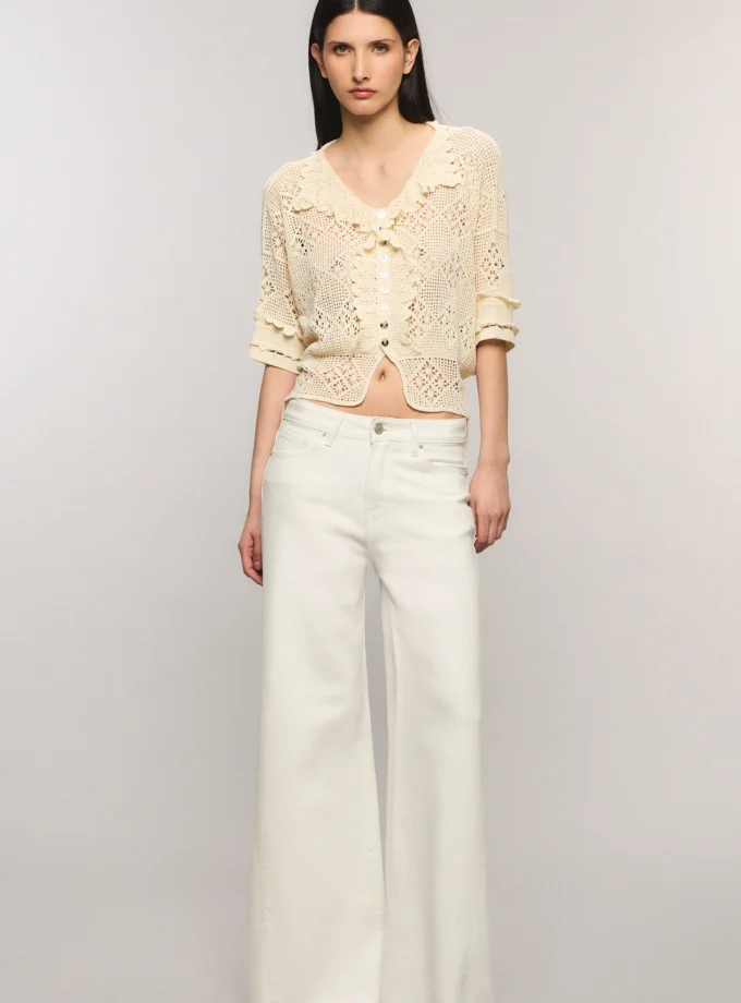 Pantalon High OX Premium White