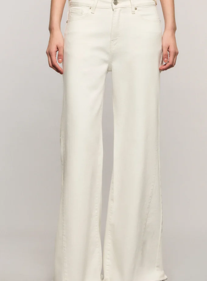 Pantalon High OX Premium White