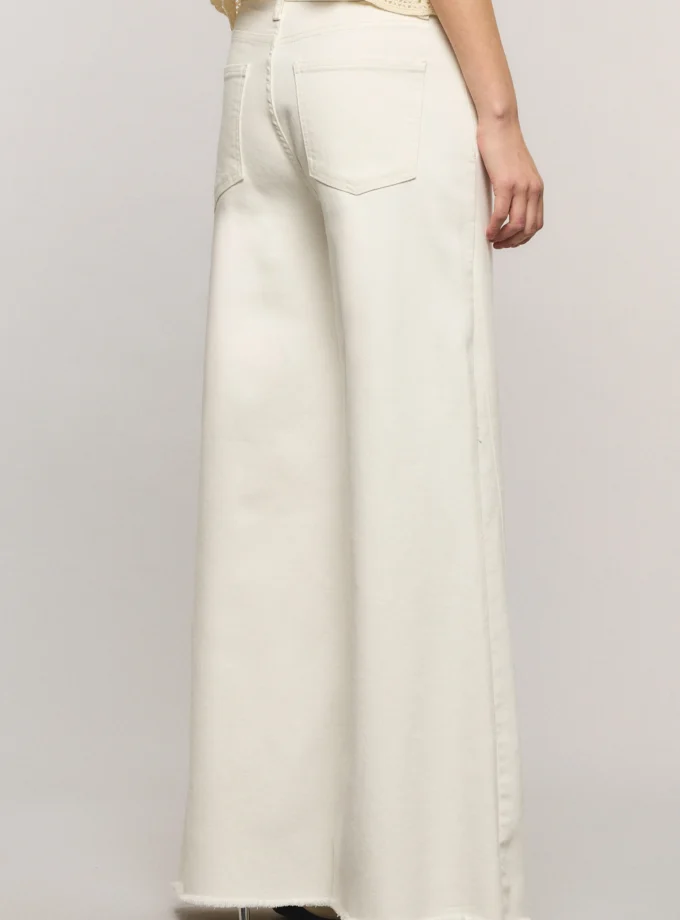 Pantalon High OX Premium White