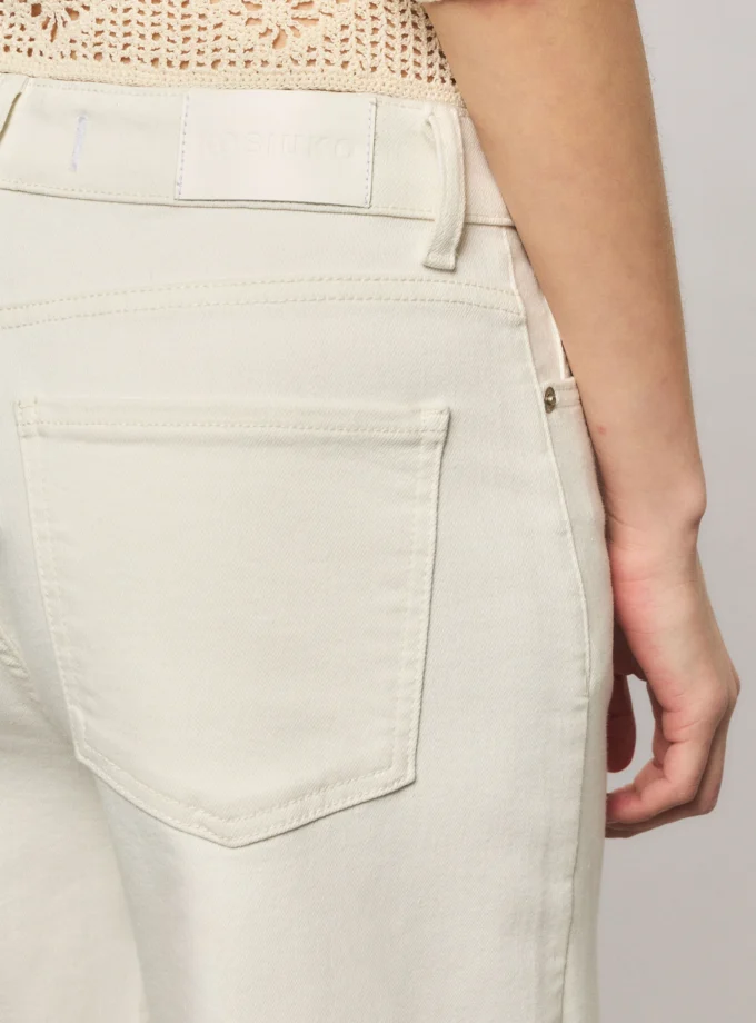 Pantalon High OX Premium White