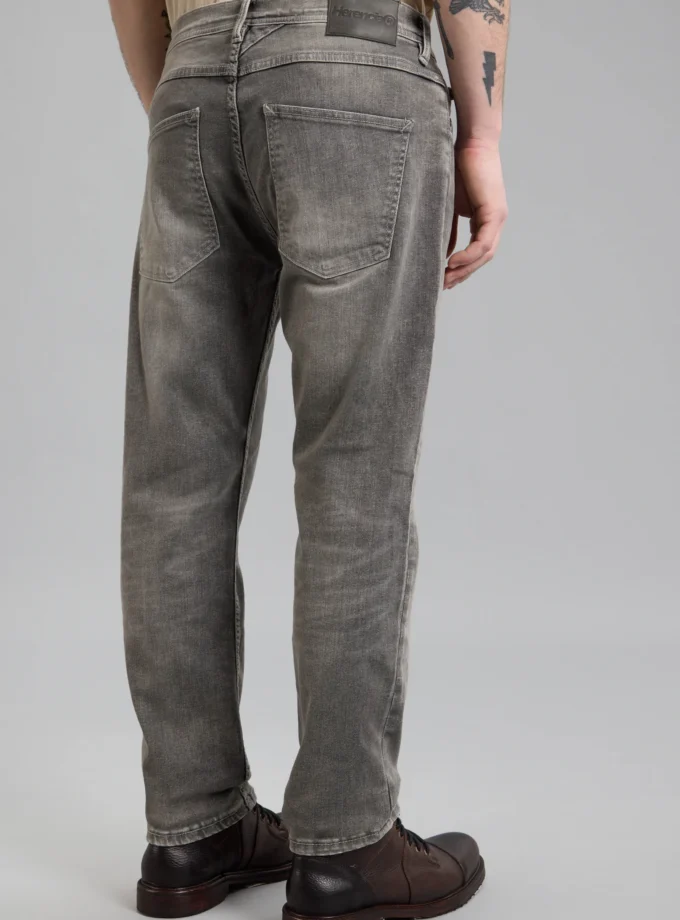 Jeans Tyler Straight Skull Grey