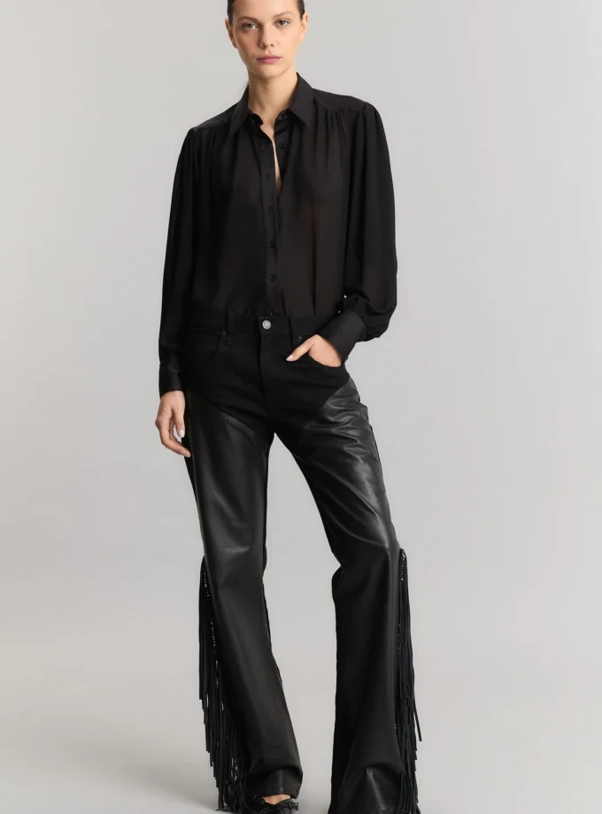 Jeans Kate Leather Black