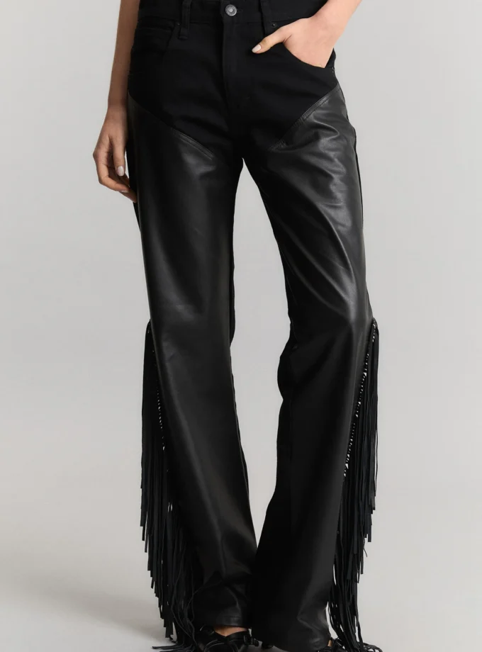 Jeans Kate Leather Black