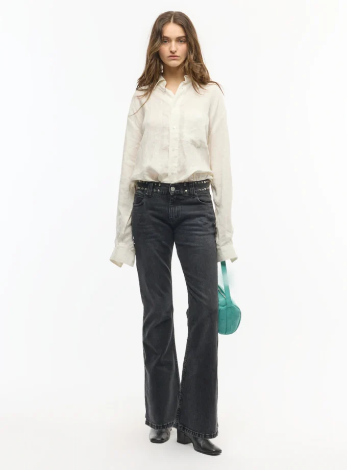 Jean Mid Bootcut Hot Black 2