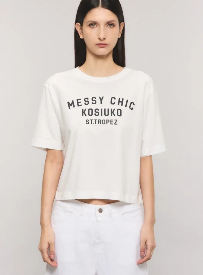 Remera Messy Chic KSK