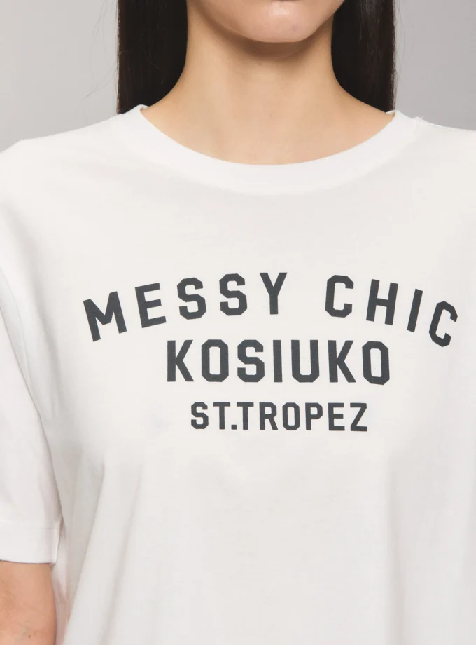 Remera Messy Chic KSK